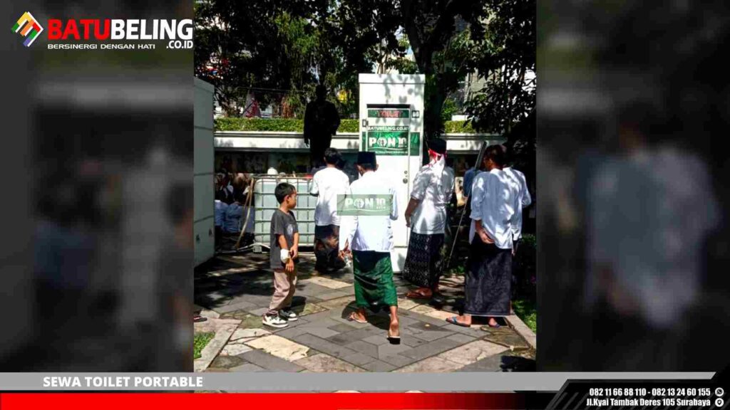Sewa Toilet Portable Tegalsari, harian, mingguan, bulanan 2 Toilet Portable Santri