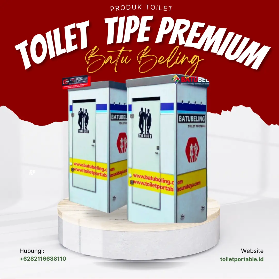 Sewa Toilet Portable Aceh Jaya, harian, mingguan, bulanan 17 premium 1