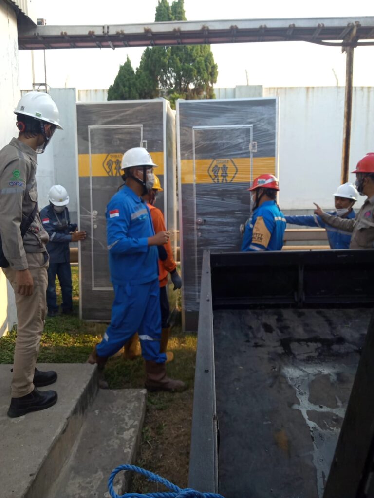 Sewa Toilet Portable Lakarsantri, harian, mingguan, bulanan 2 pt smleter smelting gresik
