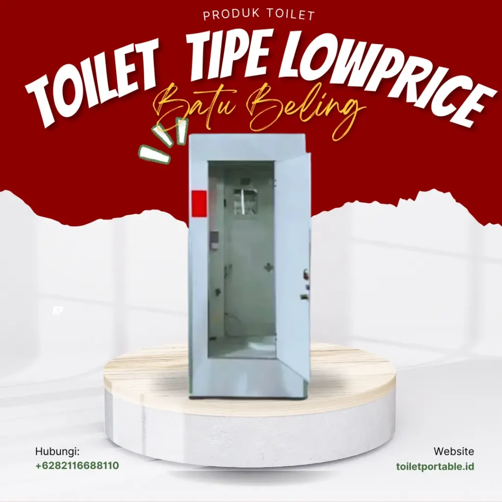 Sewa Toilet Portable Tapanuli Tengah, harian, mingguan, bulanan 2 tipe lowprice