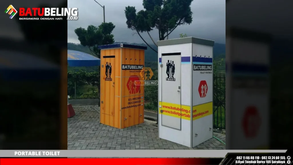 Harga Toilet Portable di Sumatera 2025 2 toilet portable